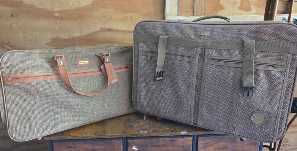 Vintage Samsonite and American Tourister Luggage Set